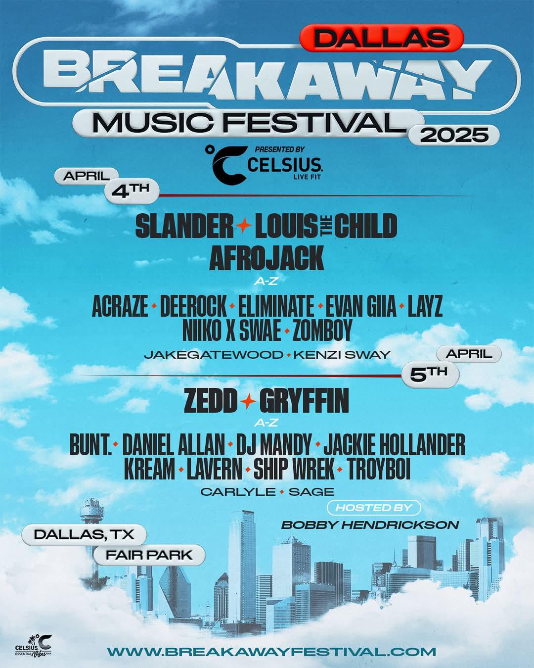Breakaway Music Festival Dallas 2025: Full Line-Up, Ticket Prices ...